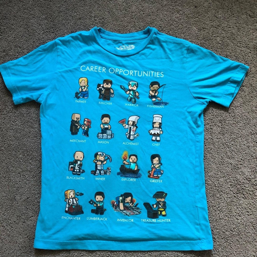 Boys Minecraft t-shirt